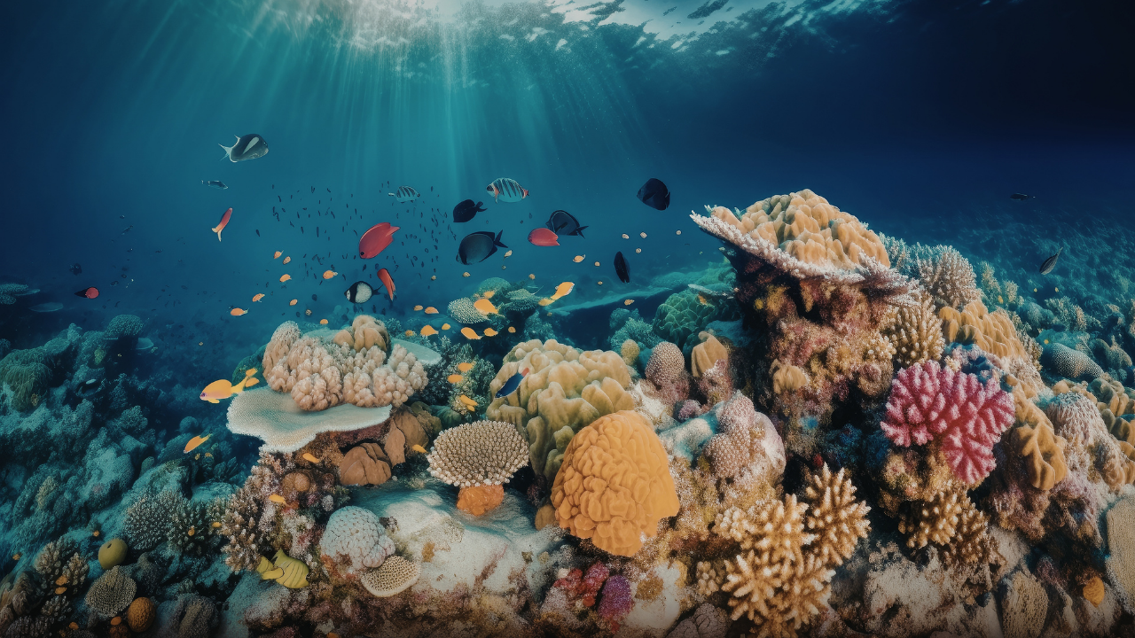 Biodiversity — coral reef ecosystem
