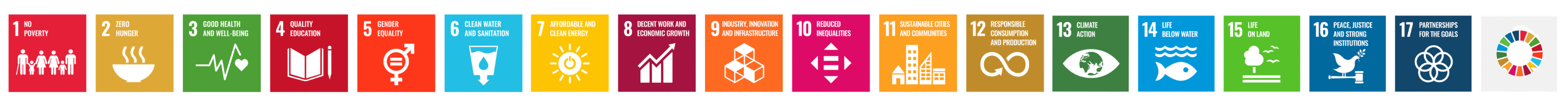 The 17 UN Sustainable Development Goals