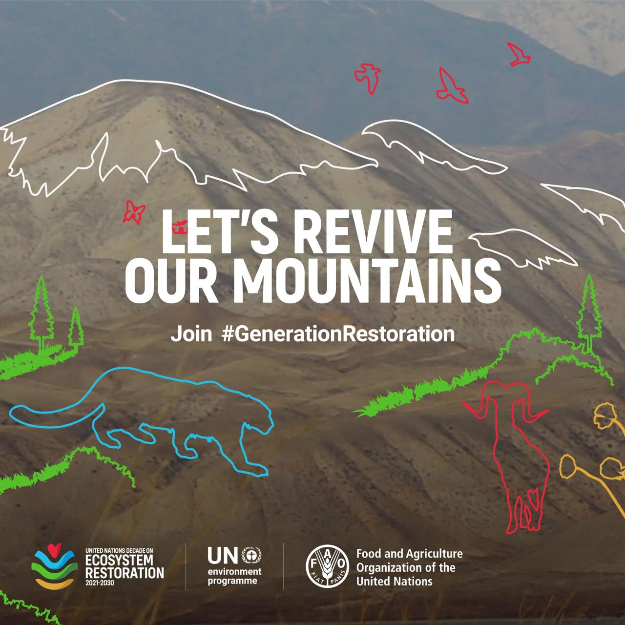 UN Decade on Ecosystem Restoration — Let’s revive our mountains